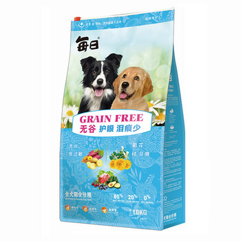 每日 混合味口味全階段狗糧 菊花護眼祛淚狗糧10KG