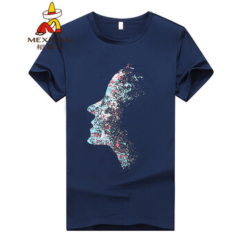 稻草人（MEXICAN） 短袖 男士T恤 深藍(lán) XL，L，XXL，XXXL，M