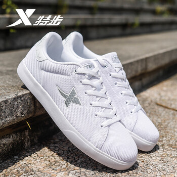 特步（XTEP）板鞋白 44，45，39，41，42，43