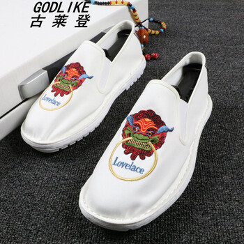 古萊登（GODLIKE）男士貔貅白色 38