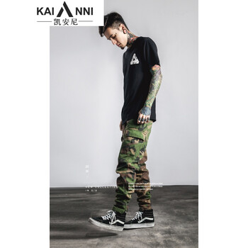凱安尼（KAIANNI） 短袖 男士T恤 黑色 black S