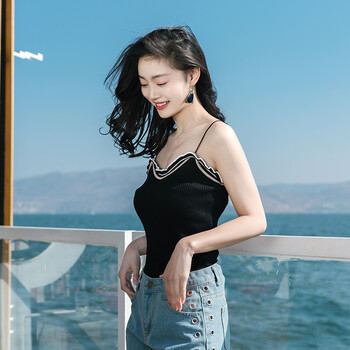 西子美麗心情吊帶/背心修身型