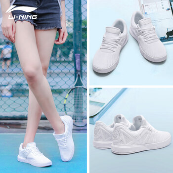 李寧（LI-NING）籃球鞋韋德輕酷GS白色款 36