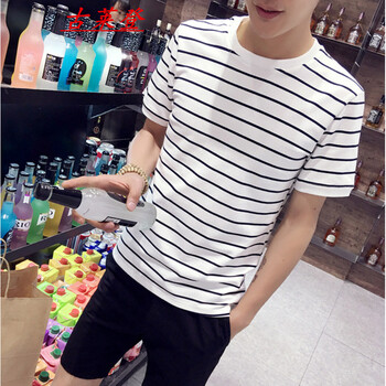 古萊登（GODLIKE） 短袖 男士T恤 黑白條文 XL，L，XXL，XXXL，M