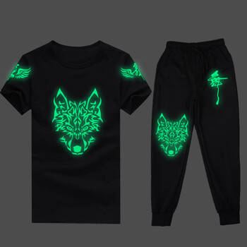 快樂嘉人 短袖 男士T恤 狼頭 S，XL，L，M，XXXL，XXL