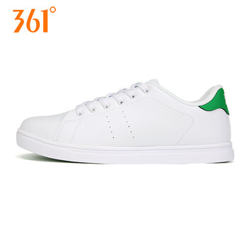 361度板鞋361度白/軟糖綠 35，36，37，38，39，40