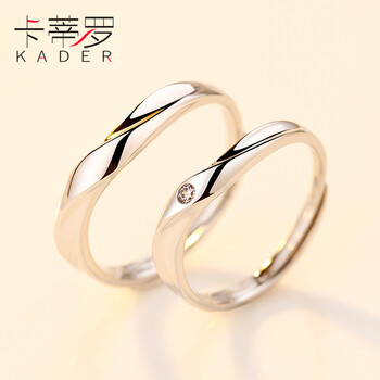 女士戒指純銀開口可調