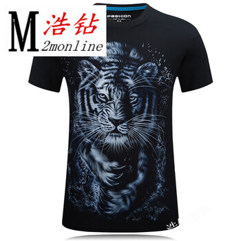 古萊登（GODLIKE） 短袖 男士T恤 白虎 XL，L，M
