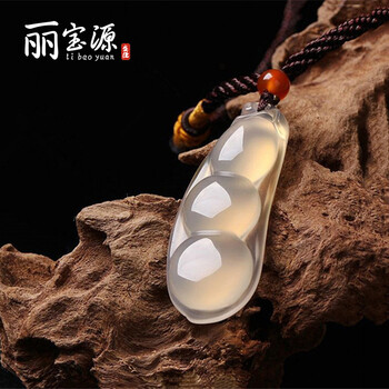 冰種白瑪瑙項鏈