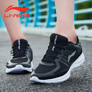 李寧（LI-NING）跑步鞋新基礎(chǔ)黑/基礎(chǔ)白/銀 35，36，37，38