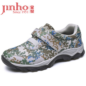 金猴（JINHOU）男士Q25148G 魔術(shù)貼 套腳款 42