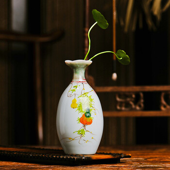 茶道瓷花器