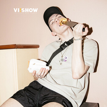 viishow 短袖 男士T恤 灰色 S，XL，L，M，XXL