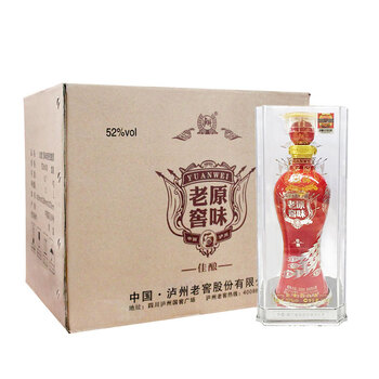 瀘州老窖（LUZHOULAOJIAO）52500ml*6 濃香型，濃香