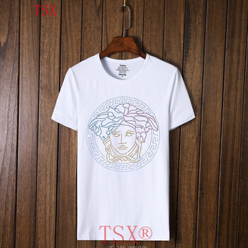 TSX 短袖 男士T恤 1001四色白色 S，XL，L，XXL，加大，XXXL，M