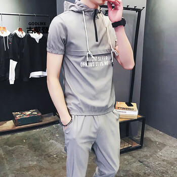 古萊登（GODLIKE） 長袖 男士T恤 T69灰色-A422-1- XL，L，M，XXXL，XXL