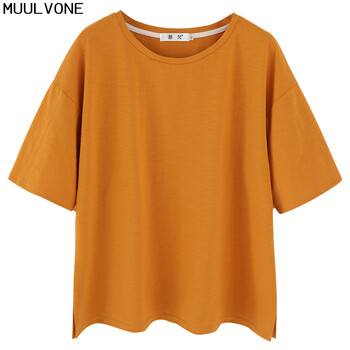 慕梵（MUULVONE） 亮面 短袖 T恤 女 圓領(lǐng)