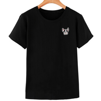 羋月公主（mingyuegongzhu） 刺繡 短袖 T恤 女 圓領(lǐng)