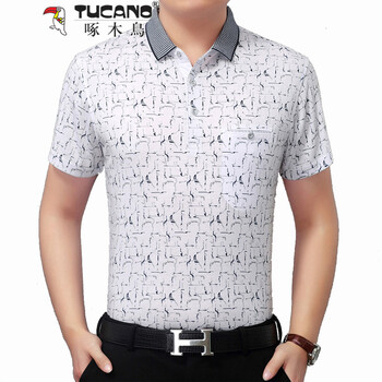 啄木鳥（TUCANO） 短袖 男士T恤 白色Z001DT8707 S，XL，L，XXL，M