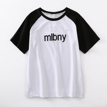 MLBNY 短袖 男士T恤 MLB NY黑色 S，XL，L，XXL，M