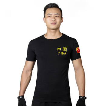 伊璐風(fēng) 短袖 男士T恤 黑色圓領(lǐng)陸款 