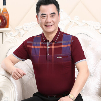 權(quán)威龍（quanweilong） 短袖 男士T恤 D015紅色 