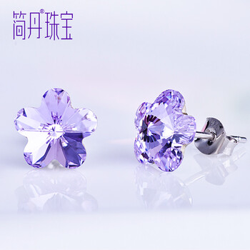 簡丹（JIANDAN）耳釘，耳飾925銀