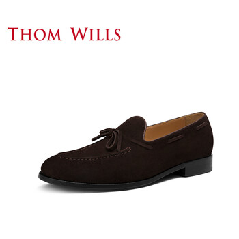 THOM WILLS男士深棕反絨A421 39