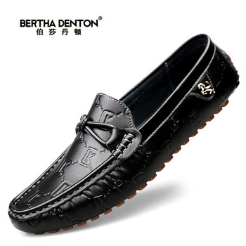 伯莎丹頓（BERTHA DENTON）男士黑色帶繩 44