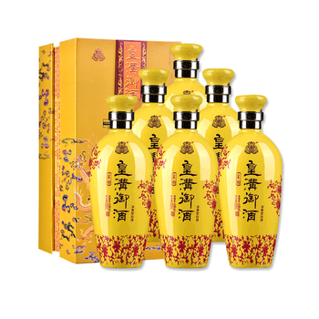 皇溝御酒52°375mL-500mL，500ml*6 濃香型，濃香