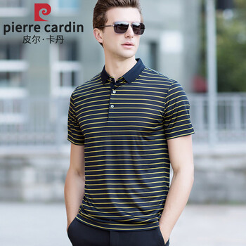 皮爾卡丹（pierrecardin） 短袖 男士T恤 中黃 
