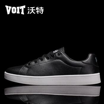 沃特（VOIT）板鞋黑/白 36，37，38，39，40，41，42.5，43.5，44.5