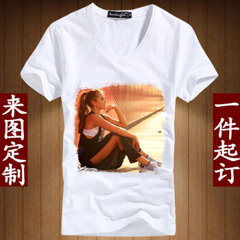 丹杰仕（DAN JIE SHI） 短袖 男士T恤 圓領(lǐng)白色 S，XL，L，XXL，XXXL，M