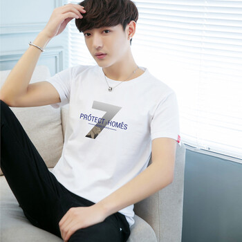 艾以純森 短袖 男士T恤 艾以純森白色 