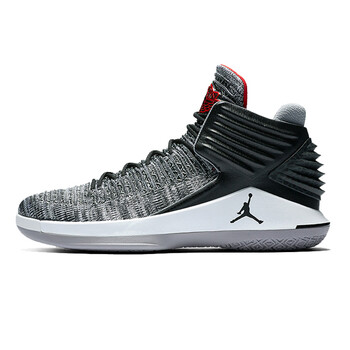 耐克（NIKE）籃球鞋黑水泥AH3348-002 
