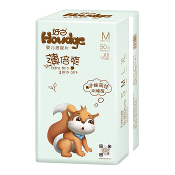 天然透氣紙尿褲，給你一夜好睡眠