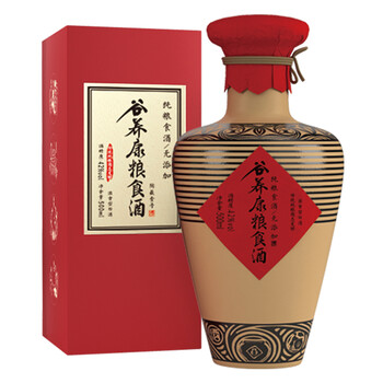 谷養(yǎng)康糧食酒42度375mL-500mL，500ml 濃香型，濃香