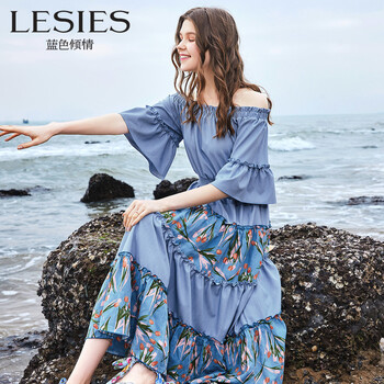 LESIES  印花 連衣裙