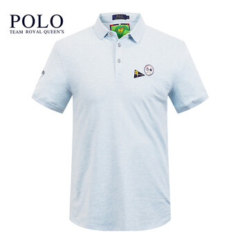 Royal Queen's Polo Team 短袖 男士T恤 +10天藍(lán) 