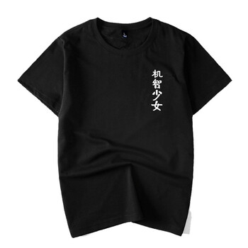 古萊登（GODLIKE） 短袖 男士T恤 機(jī)智少女黑 S，XL，L，M，XXXL，XXL
