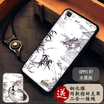 oppor7t彩繪軟殼