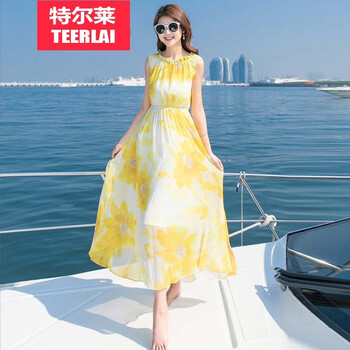 特爾萊  銹斑處理 連衣裙