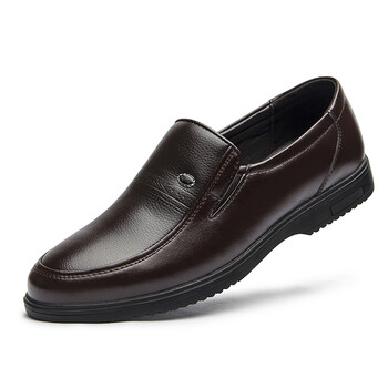 庫足（LIBARFOOT）男士棕色單里9805 41