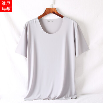 維尼瑪希（VeniMasee） 短袖 男士T恤 中灰色 XL，L，M，XXL