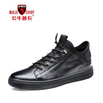 公牛酋長（BULLSCHIEF）男士黑色-加絨款 38