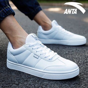 安踏（ANTA）板鞋1安踏白/霧灰 40.5，40，41，42，44.5，43