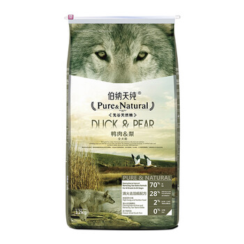 伯納天純 鴨肉口味全階段狗糧 鴨肉和梨清熱降火去淚痕配方12kg
