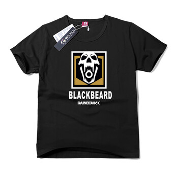 十一宮 短袖 男士T恤 BLACKBEARD款-黑 