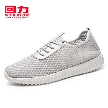 回力（Warrior）男士淺灰色（單層網(wǎng)布） 40