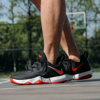 耐克(Nike)籃球鞋AH7580-003黑/哈瓦那紅 40